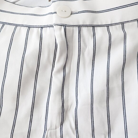 ZARA TRF High-Waisted Striped Wide-Leg Trousers – Size XS - Picture 3 of 8